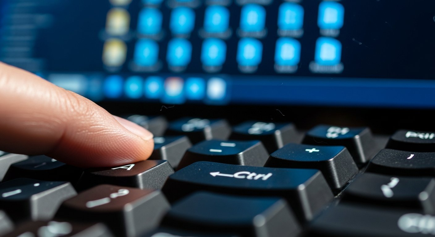 CTRL+A - jak zaznaczyć całą zawartość folderu lub dokumentu jednym ruchem ręki?
