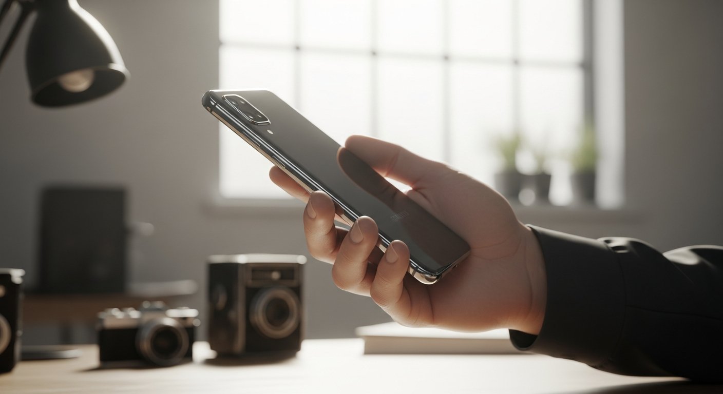 A wide-angle shot of a minimalist