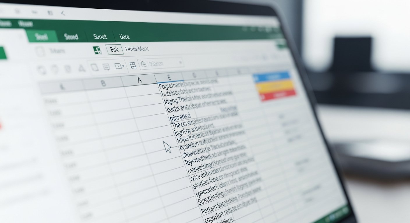 Jak włączyć automatyczne dopasowywanie wysokości wiersza w Excelu do ilości tekstu?