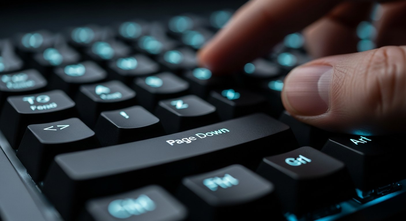 Page down na klawiaturze - do czego służy i gdzie jest?